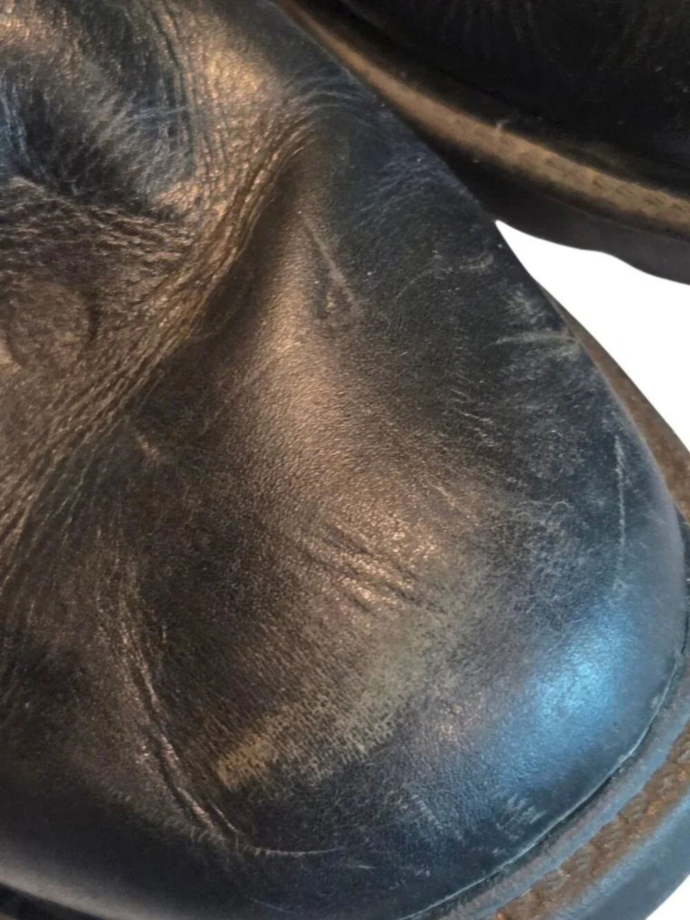 Skechers Boots Mens 9 Cinder Twist Harness Vintage Black Leather Motorcycle Y2K